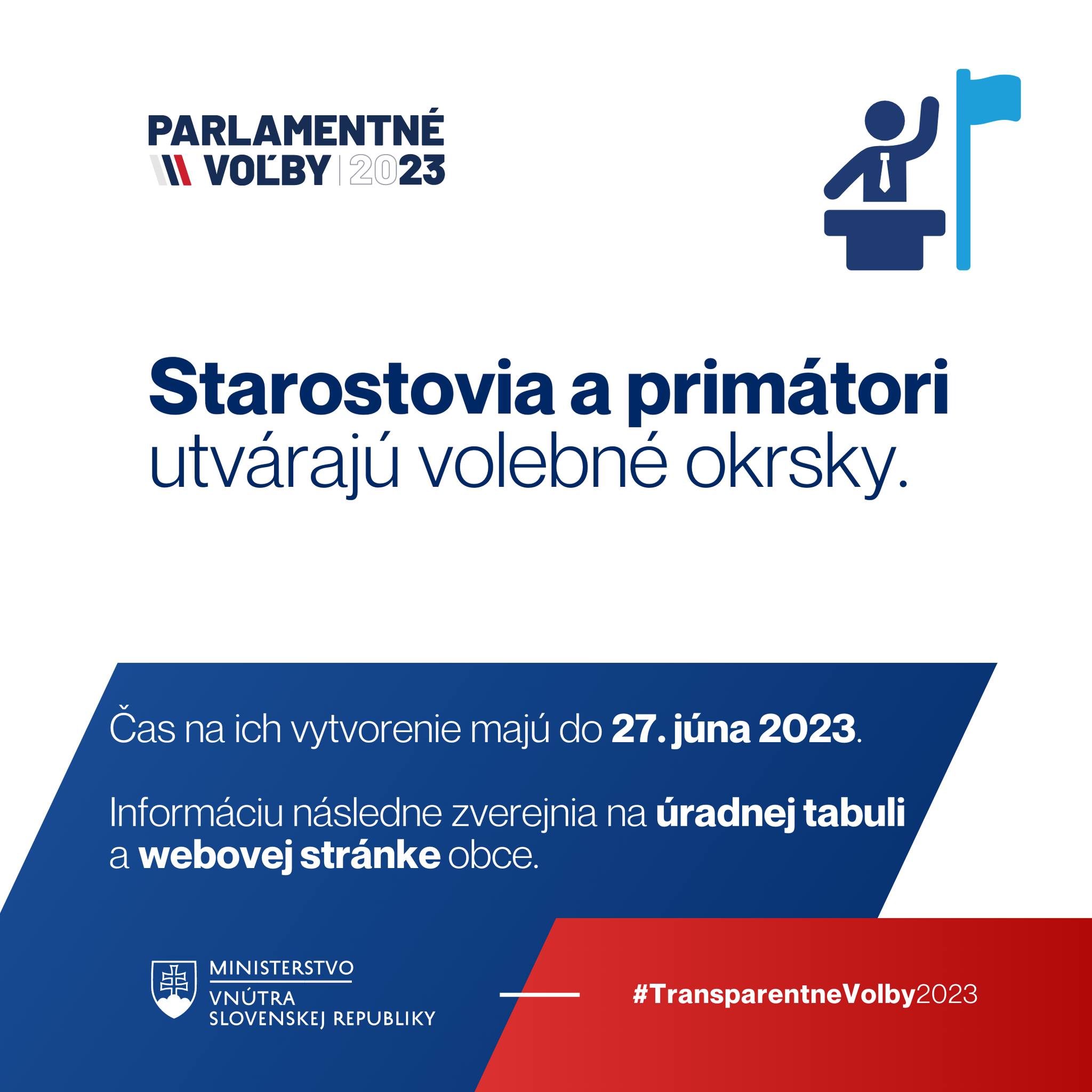 VYTVÁRAJÚ SA VOLEBNÉ OKRSKY PRE VOĽBY DO NR SR 🗳️🇸🇰