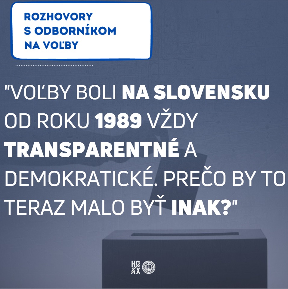 🇸🇰 ODBORNÍK NA VOĽBY (9.): DOTERAZ BOLI VŠETKY VOĽBY A REFERENDÁ NA SLOVENSKU TRANSPARENTNÉ, PREČO BY MALI BYŤ TERAZ “SFALŠOVANÉ”?