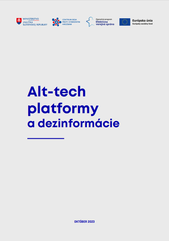 Alt-tech platformy a dezinformácie